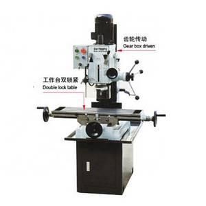 ZAY7032FG TTMC Dovetail Column Milling Machine with Gear Head, Bench Type Milling Drilling Machine for Sale