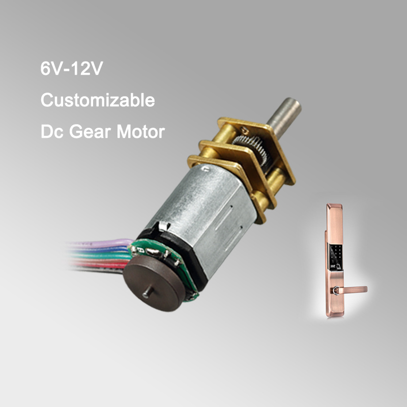 5v N20VA 4096ppr encoder micro dc gear motor for linear actuator