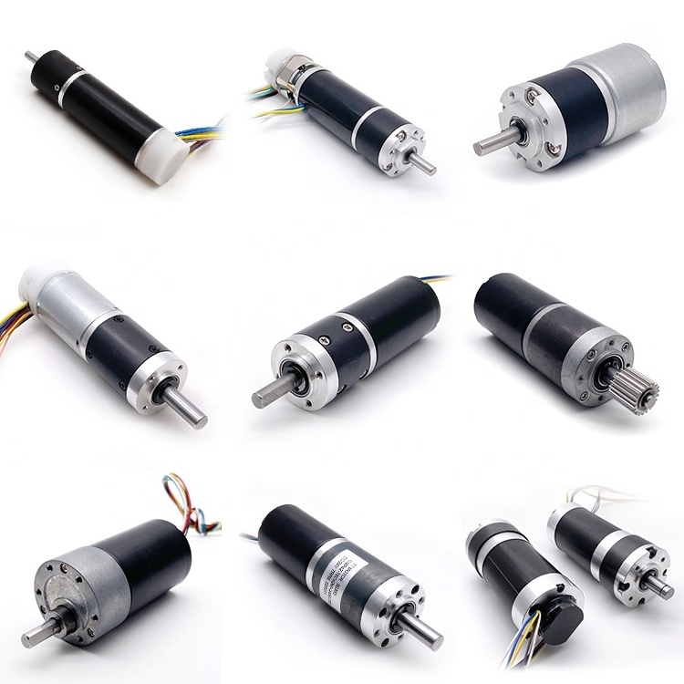 6v 12v 24v micro high torque low rpm 28mm 36mm 42mm electric brush bldc brushless planetary dc geared motor