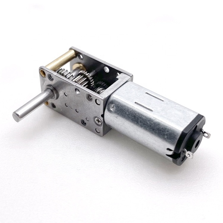 TT Motor small rotation high torque brush N10 N20 N30 N50 6v 12v dc worm gear motor for robot