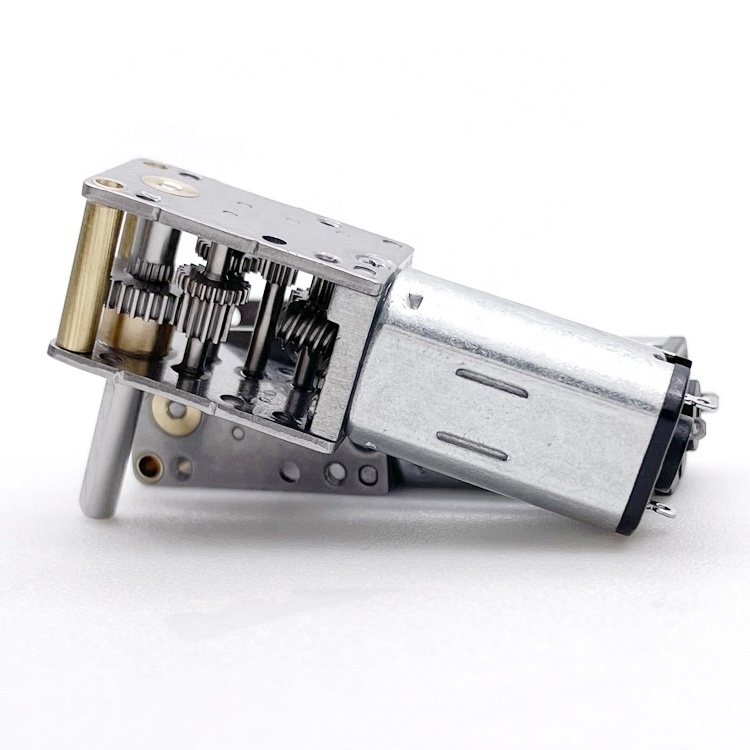 TT Motor small rotation high torque brush N10 N20 N30 N50 6v 12v dc worm gear motor for robot