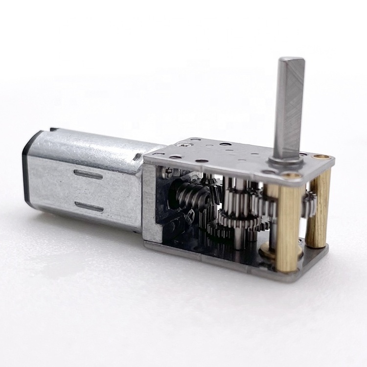 TT Motor small rotation high torque brush N10 N20 N30 N50 6v 12v dc worm gear motor for robot