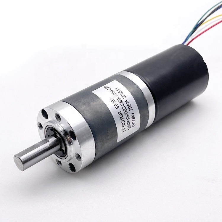 gearbox  motor brushless planetary gearbox with dc 24v 12v motor 42mm for mini lathe machine