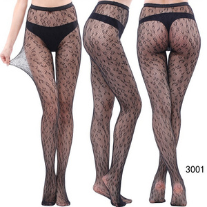 Private Label Mature Women Sexy Lingerie Stocking Floral Star Fishnet Thigh High Tights Suspender Pantyhose Tights Stockings