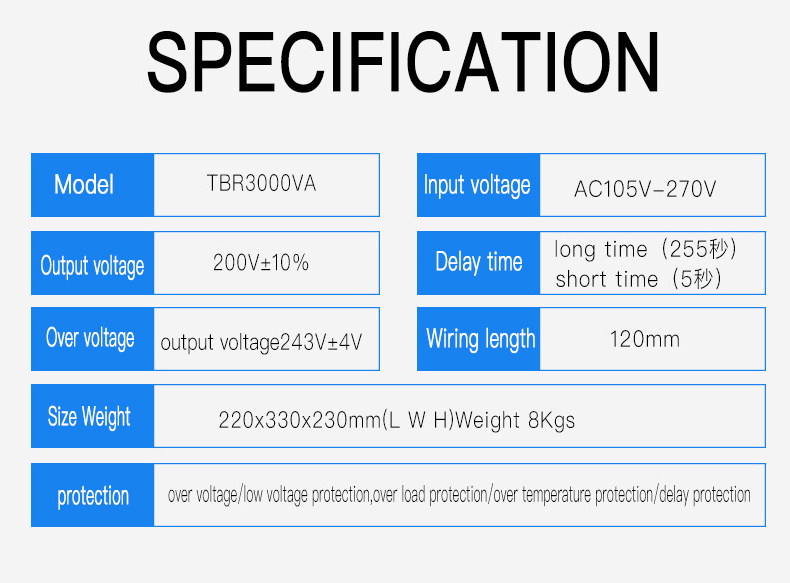 Hot sale AVR-500VA 1KVA 2KVA 3KVA 5KVA Home Use 220V AC Buy Price Automatic Voltage Stabilizer Regulator