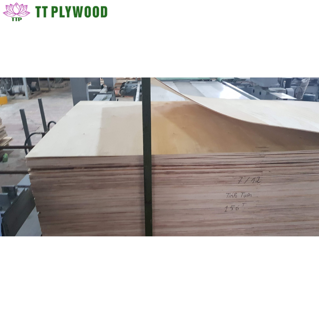 Plywood Sheet Furniture Glue High Quality Plywood Made in Vietnam MR Waterproof Commercial Plywood