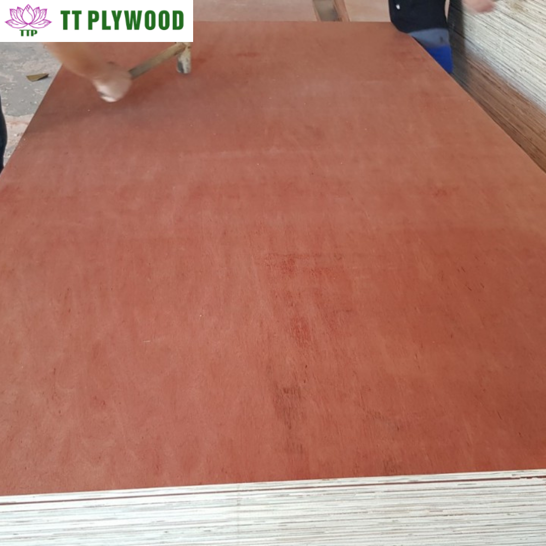 Plywood Sheet Furniture Glue High Quality Plywood Made in Vietnam MR Waterproof Commercial Plywood