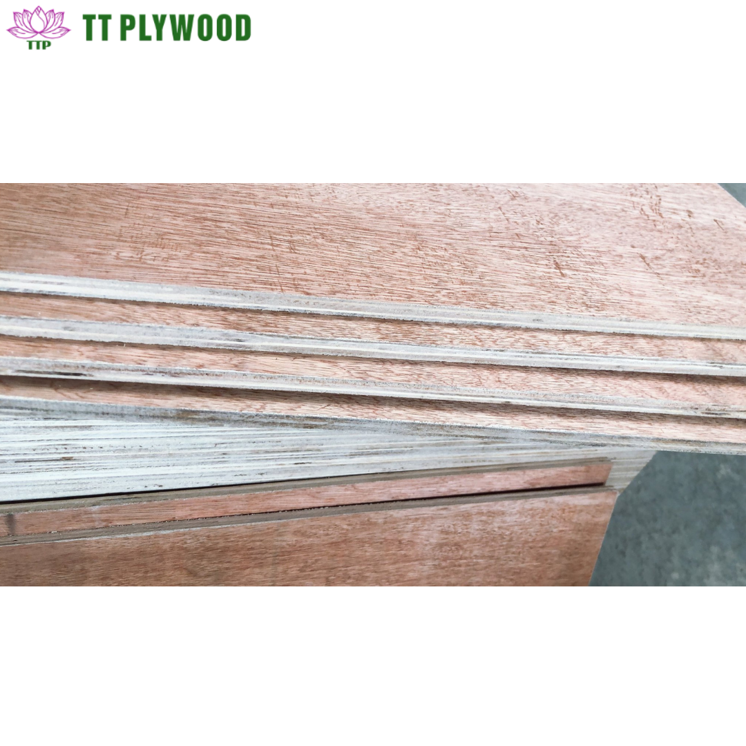 Plywood Sheet Furniture Glue High Quality Plywood Made in Vietnam MR Waterproof Commercial Plywood