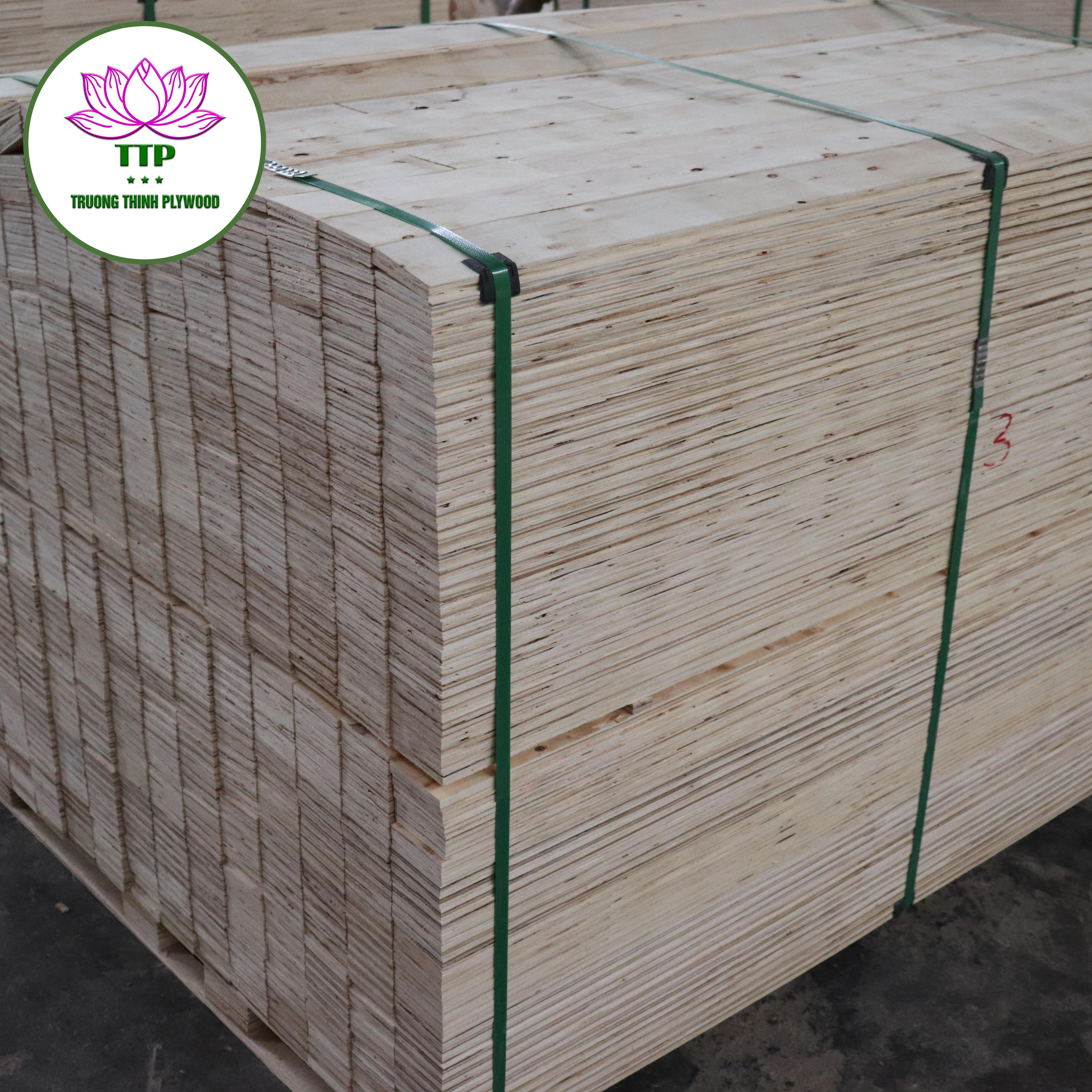 T Laminated Veneer Lumber LVL For Pallet Construction Packaging Box Door Frame Bed Slats Any Sizes From Vietnam