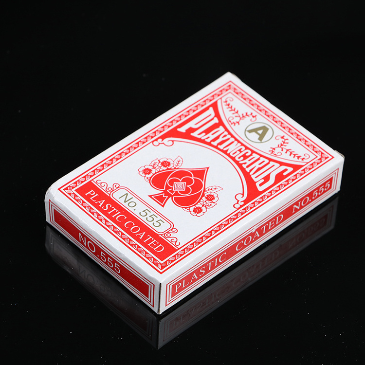 Best quality 100 plastic playing cards royal with hot sale