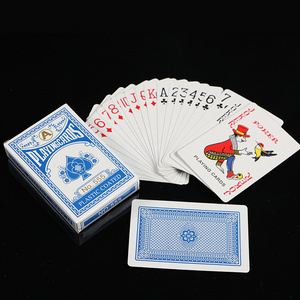 Best quality 100 plastic playing cards royal with hot sale