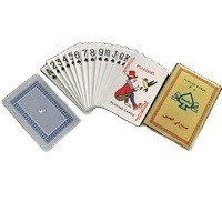 Cheap price wholesale golden playing cards with high quality