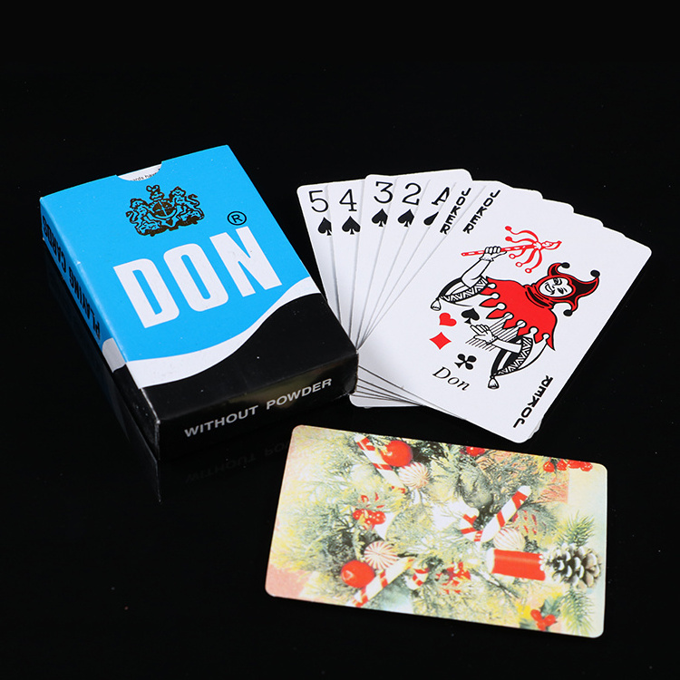 Various advertising customer demand printing marked playing cards for sale