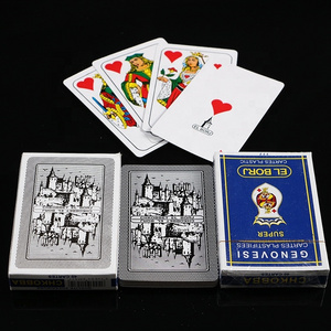 777 playing cards Libya playing cards GENOVESI CARTES PLASTIFIEES EL BORJ playing cards