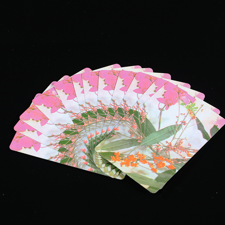 Various advertising customer demand printing marked playing cards for sale