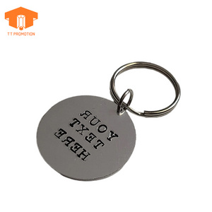 Cheap Custom Durable Metal Key Chain Custom Keyring Stainless Steel Your Name Keychain For Christmas Gift