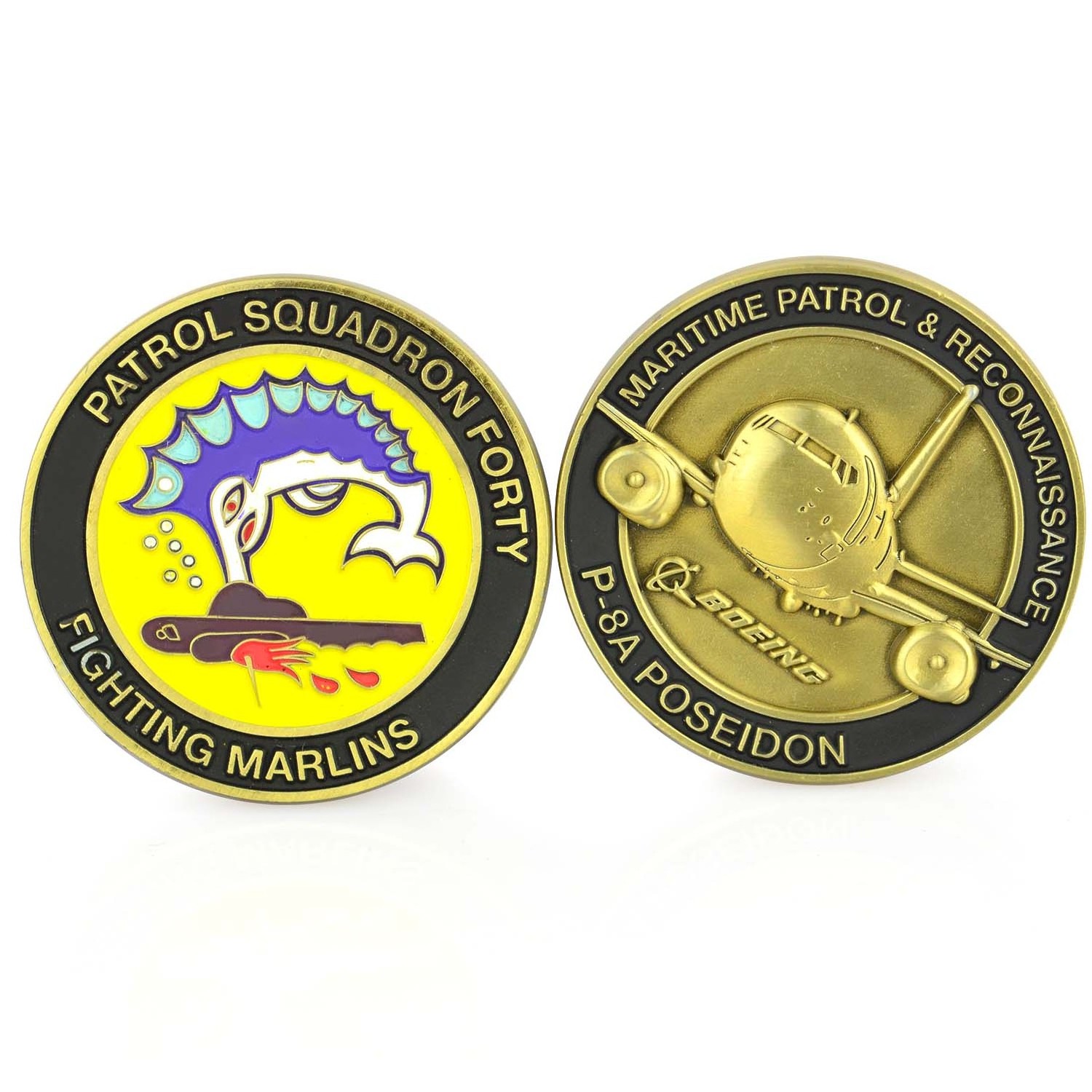 Manufacturer Custom Souvenir Gold Silver Copper Bronze Enamel Zinc Alloy 2D3D Metal Commemorative Challenge Coin