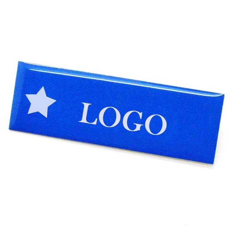 Magnet Attachment Customized Identification Engraved Employee Personalized Name Tag Badge Pin