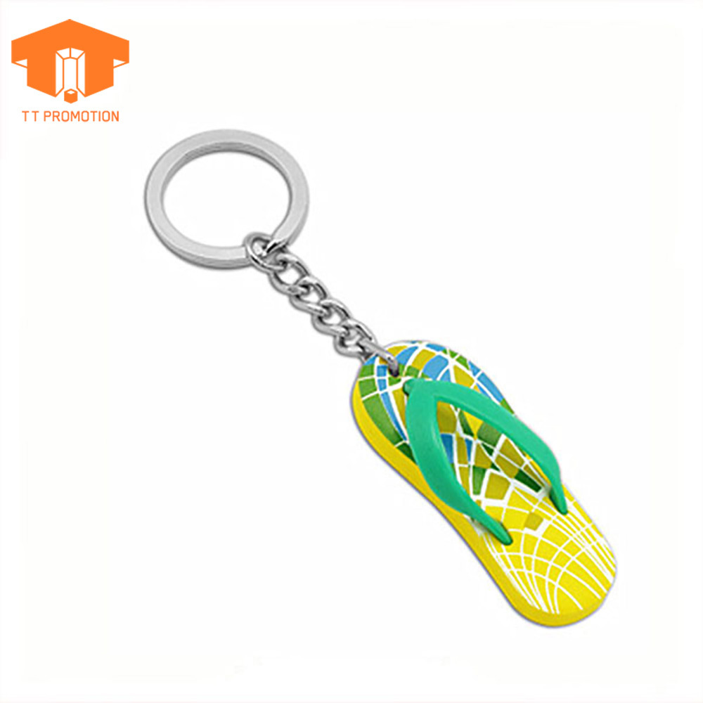 Wholesale Key Ring Custom Souvenir Plastic  Pvc Floating key chain 3d shoe keychain