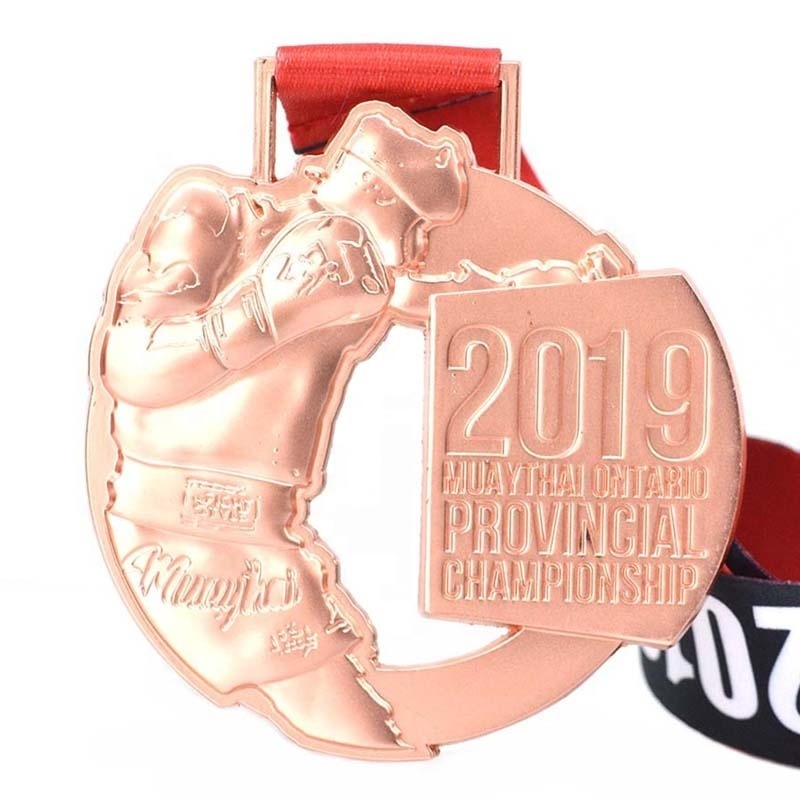 Bespoke Triathlon 10K Half Marathon Sports Medal Promotional Powerlifting boxing Honor Souvenir Metal Medal