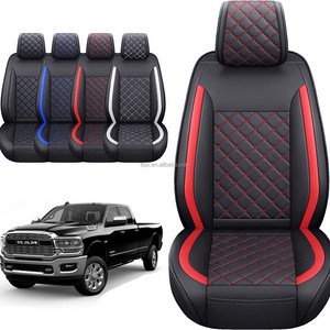 Dodge Ram 1500 Waterproof Vehicle Cushion Cover Full Set Custom Car Seat Covers Original High Quality Leather Durable 1 Set