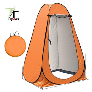 Pop Up Privacy Tent Portable Outdoor Shower Tent Camp Toilet Changing Room Pod, Rain Shelter Inflatable Shower Tent