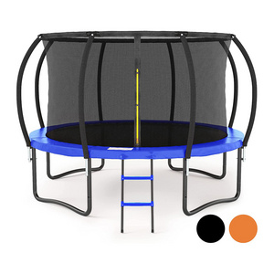 High Quality Outdoor Garden Gymnastic Fitness Bungee Trampoline With  Enclosure Safe Net