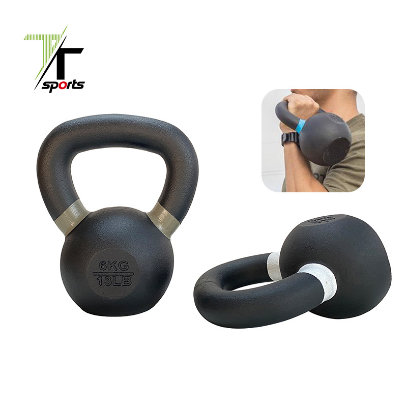 TTSPORTS 15kg 40 Lbs 8kg Personalizado Premium Ketlebell Kettelbell 14 Kg Kettle Bell Set Powder Coated Cast Iron Kettlebell