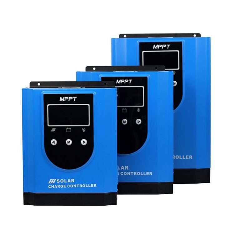 New Product DC-AC Dual Battery MPPT Solar Charger 30A Solar Controller Standard Meter Head RV Controller