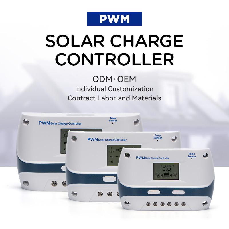 Pwm solar charge controller with LCD Smart Digital Display control price solar