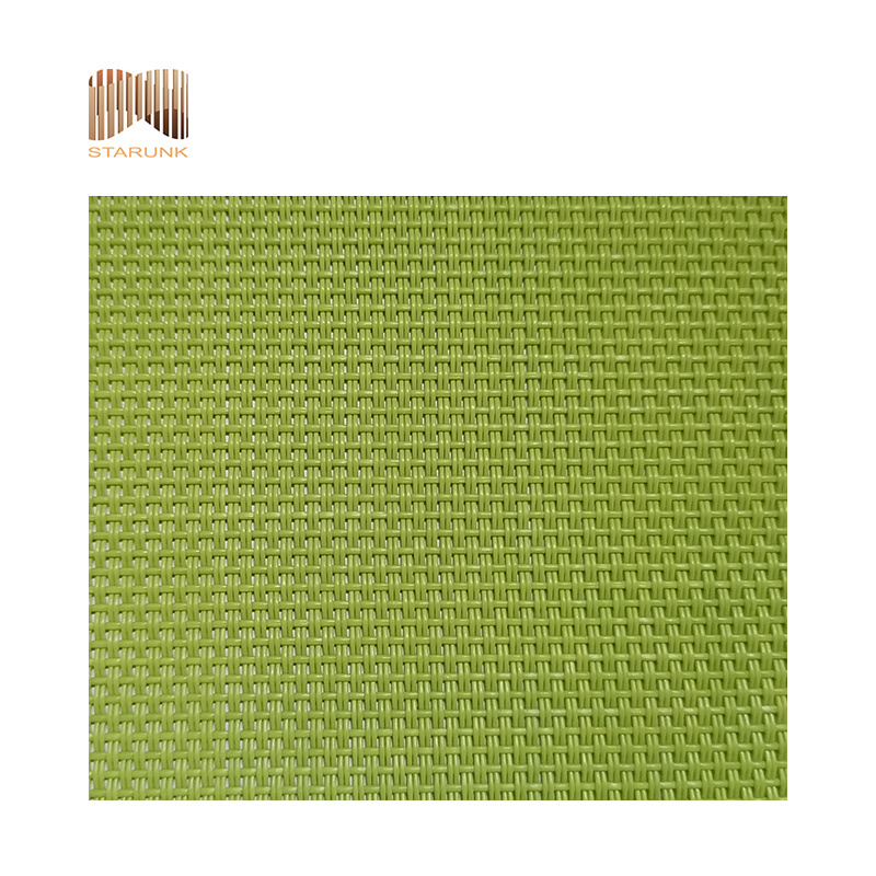 High UV Fire-resistant PVC Coated Polyester Mesh for Slings Beach Chair fabric