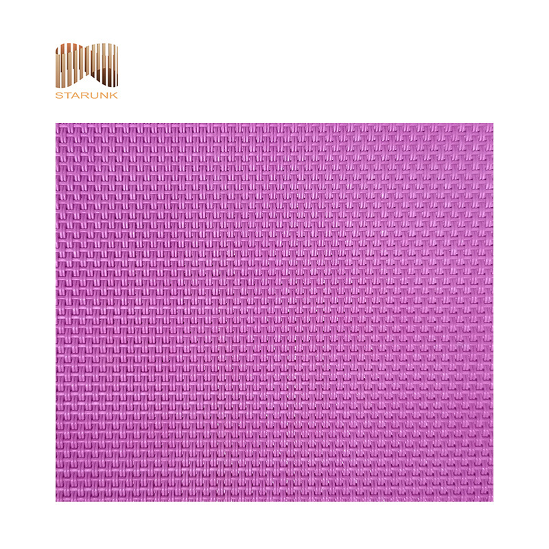 High UV Fire-resistant PVC Coated Polyester Mesh for Slings Beach Chair fabric