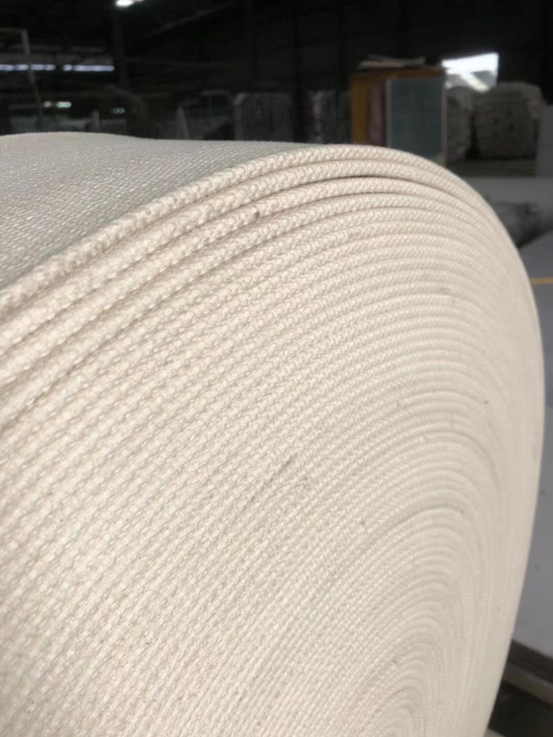 Canvas airslide layer air chute canvas high temperature breathable layer industrial filter cloth power cement plant 6mm/8mm