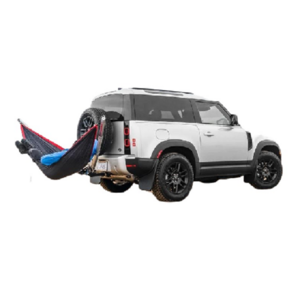 Lazy Hitch Trailer  Towing Hammock Stand rear Mounting with fabric hammock Rack with 270KGS durable loading Made in China