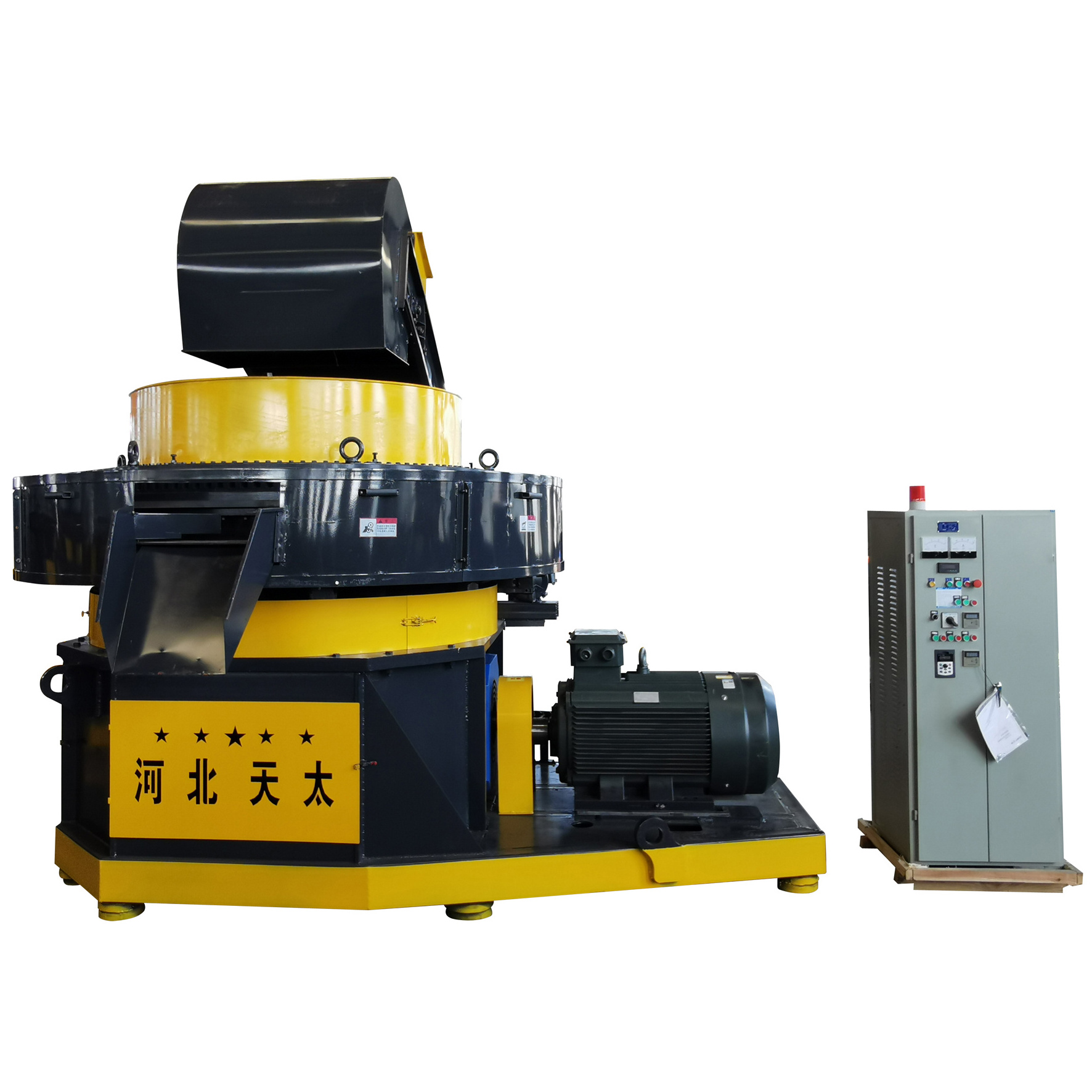 Corn Straw Briquetting Machine biomass crusher machine Cow Dung Briquette Making Machine