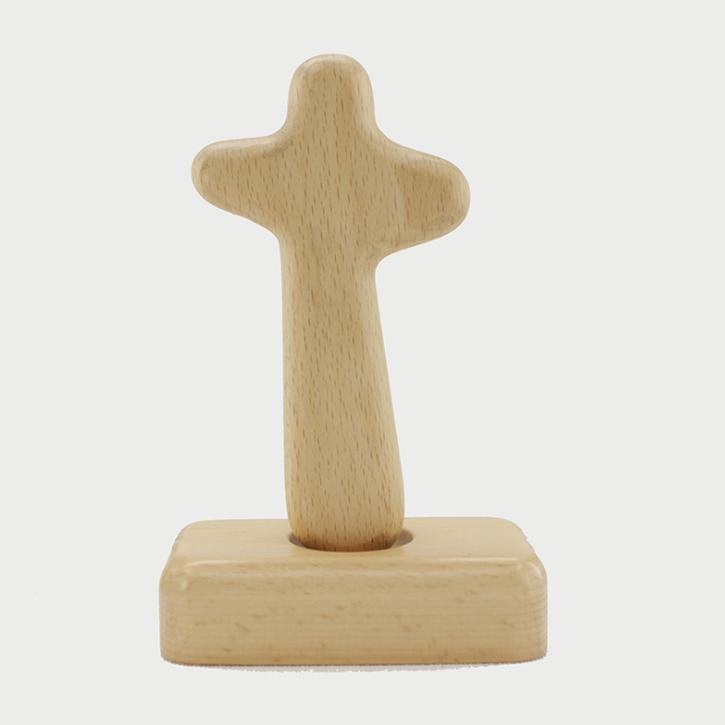 christian decor high quality stand wooden cross