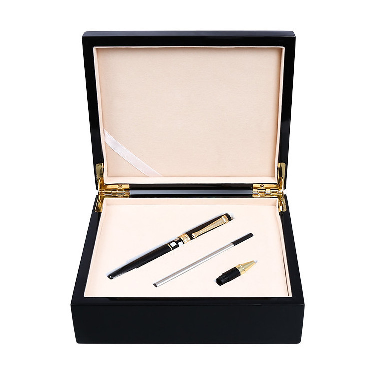 TTX Luxury Custom Logo Parke Ball Pen In Gift Box Pen Gift Set Pen Set With Wooden Box