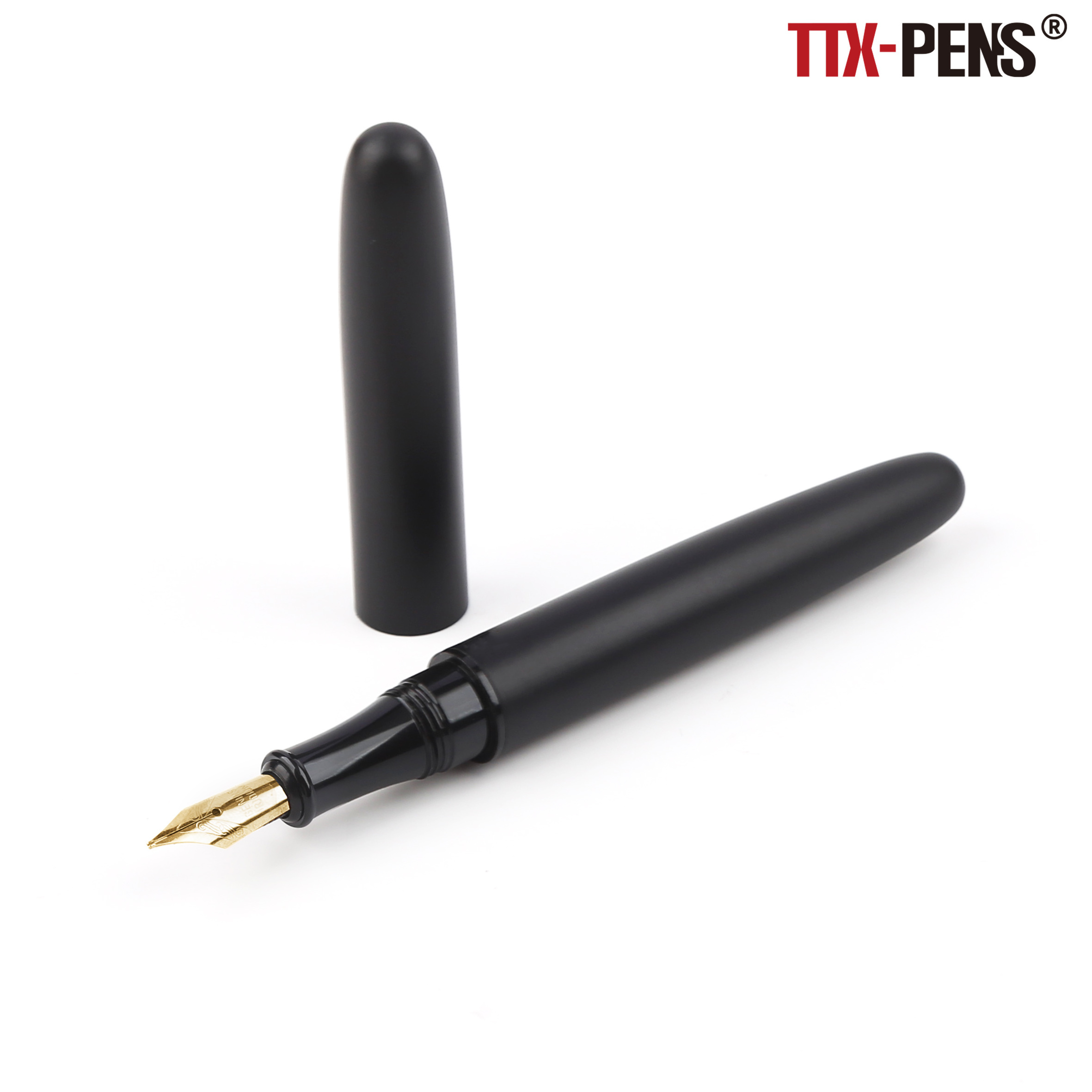 TTX Latest Luxury Business Gift Calligraphy Metal Pen Set Hot Selling High Quality Fountain Pen