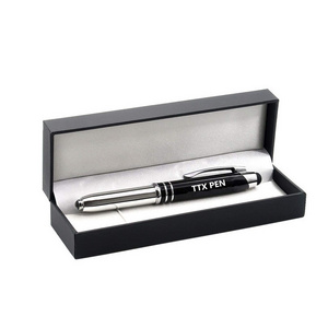 TTX Promotion Wholesale Set Gift Metal Pen Customized Led Laser Light Up Ballpoint Pen With Gift Box