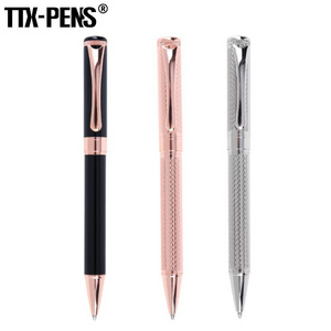 TTX Gift Promotional Elegant Metal Clip Customizmetal Body Ballpoint Pen Ballpen