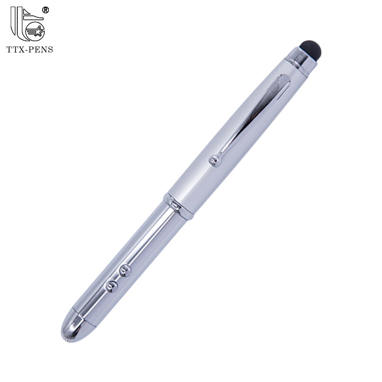 TTX 4 In 1 Stylus Pen High Sensitive Multi Function Red Led Pen Cheap Red Laser Pointer Pen