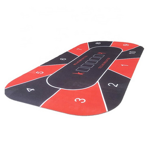 Anti silp Rubber Poker Game Play gambling Table poker  Mat casino poker table cloth mat non slip noise dampening neoprene mat