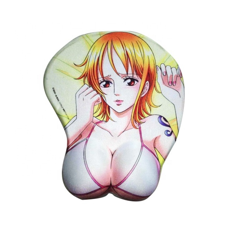 New OEM 3D beauty sexy japanese hot girl custom Wrist Rest Mouse Pad