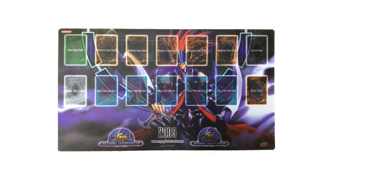 custom printing Deck board card game mat non slip neoprene rubber custom printing yu-gi-oh warcraft poke play mat