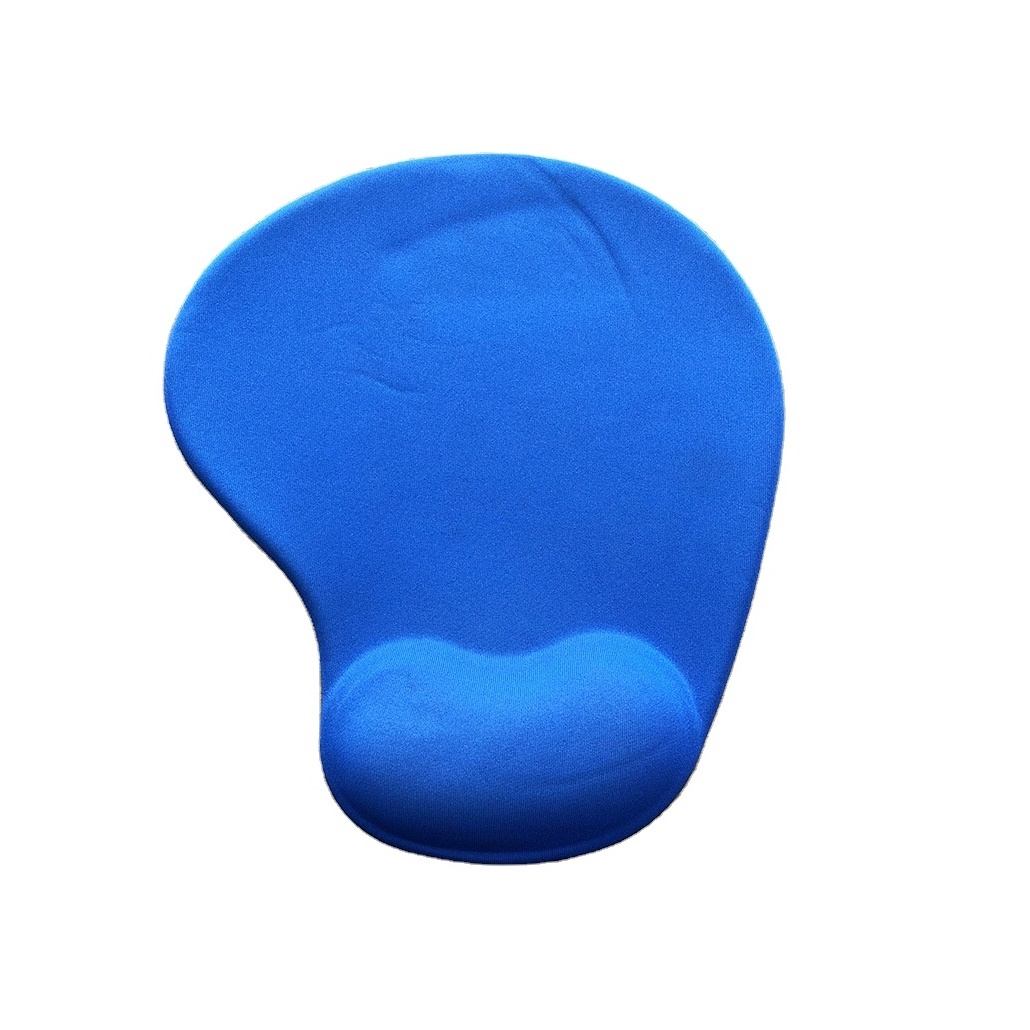 ergonomic design comfort mouse pad with silicone gel wrist rest