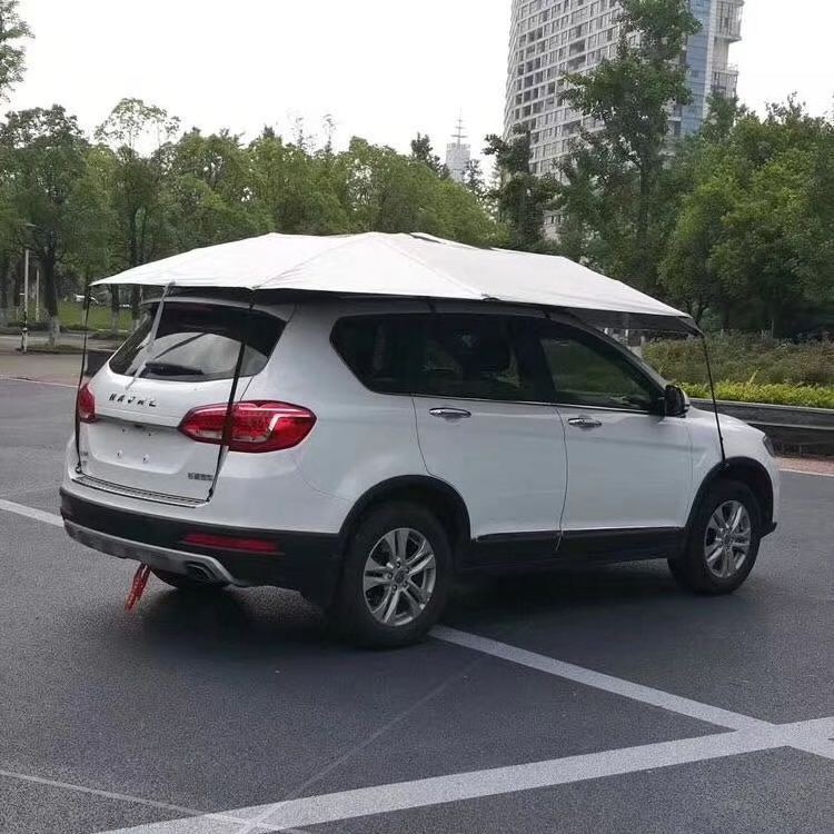 Factory wholesale 3.5m  Sunshade snow shade portable manual car covers shades umbrella