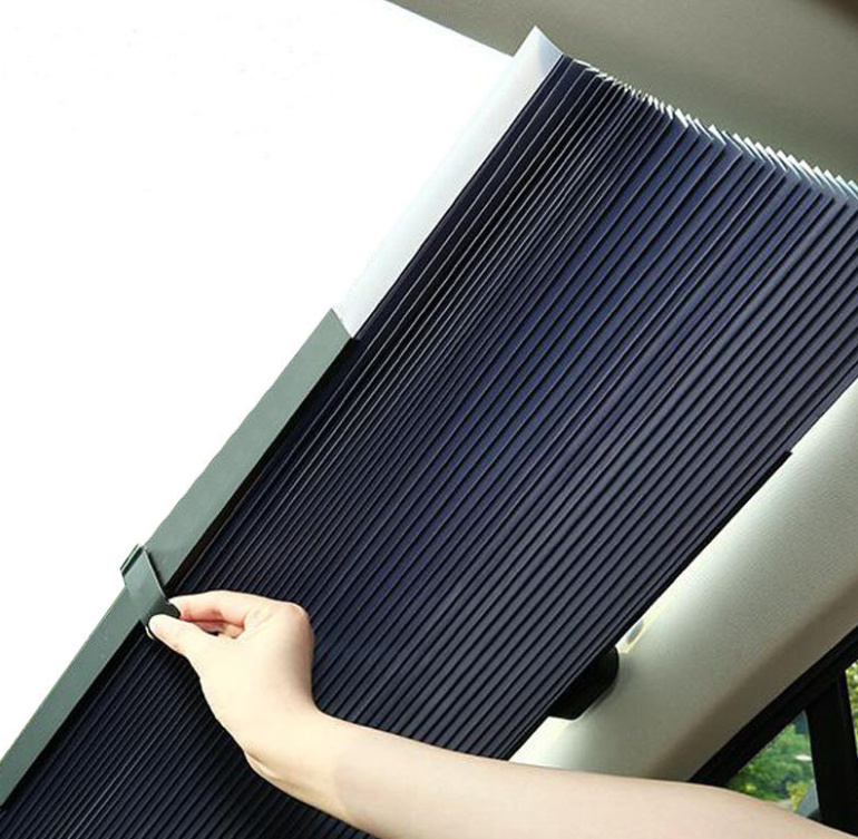 2020 new design automatic retractable  for car sunshade cover