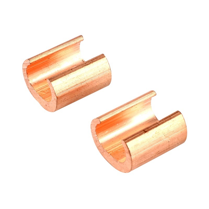 Compression copper C type connector