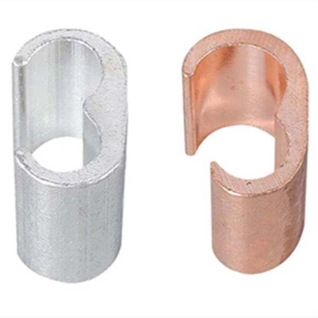 Compression copper C type connector