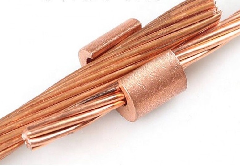 Compression copper C type connector